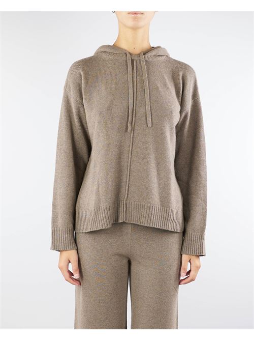 Felpa in maglia con cappuccio Max Mara Weekend MAX MARA WEEKEND | Maglia | JEREZ2